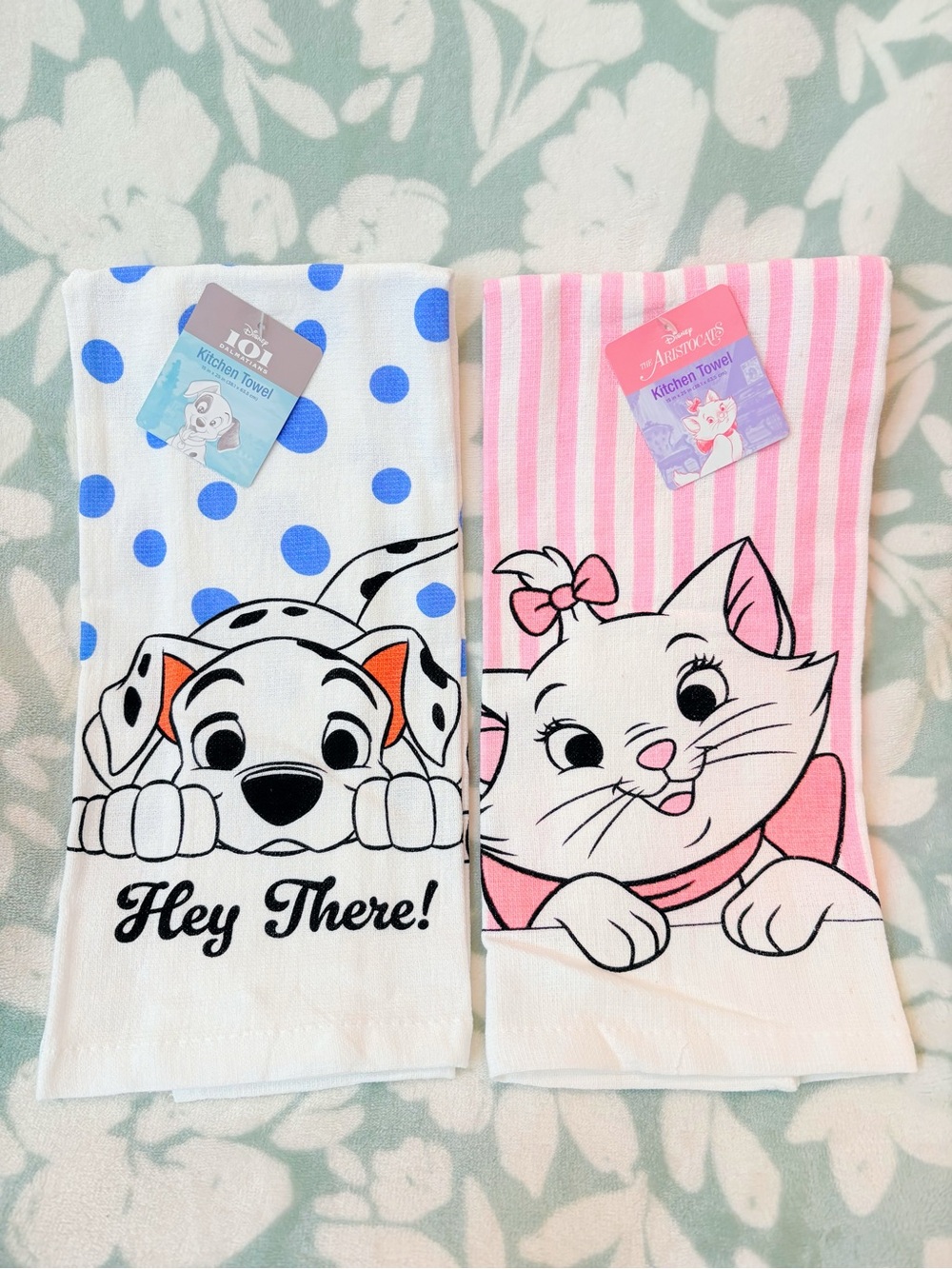 Disney’s 101 Dalmatians & The Aristocats Kitchen Hand Towel Bundle 🎀✨